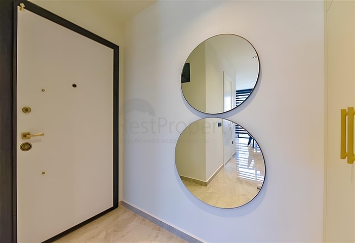 Penthouse 2+1 in einem neuen Komplex im Stadtteil Oba, 350 m vom Meer entfernt