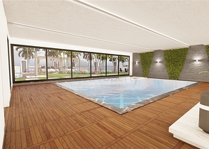 Wohnung mit 1+1 Grundriss in einem neuen Komplex im Bezirk Oba