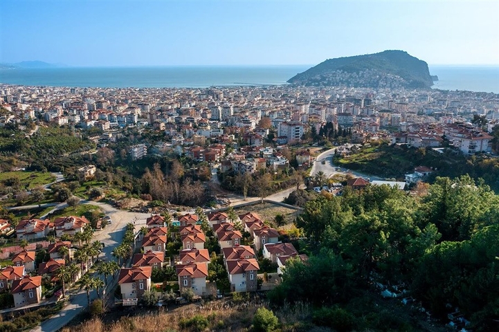 Villa im Zentrum von Alanya mit Meerblick