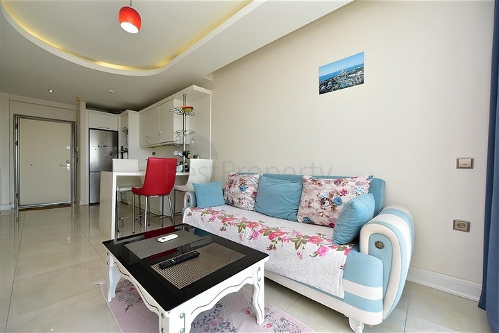 1+1 Wohnung im Stadtteil Mahmutlar mit Meerblick