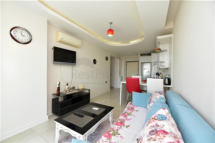 1+1 Wohnung im Stadtteil Mahmutlar mit Meerblick