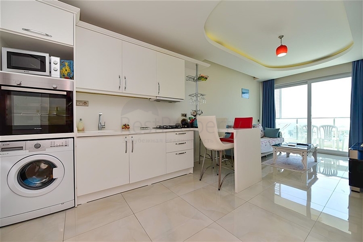 1+1 Wohnung im Stadtteil Mahmutlar mit Meerblick