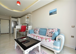 1+1 Wohnung im Stadtteil Mahmutlar mit Meerblick