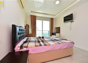 1+1 Wohnung im Stadtteil Mahmutlar mit Meerblick