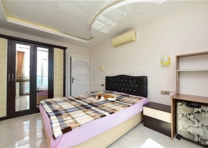 1+1 Wohnung im Stadtteil Mahmutlar mit Meerblick