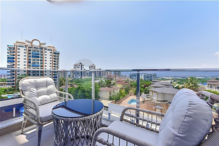 1+1 Wohnung in einem neuen Komplex im Stadtteil Mahmutlar