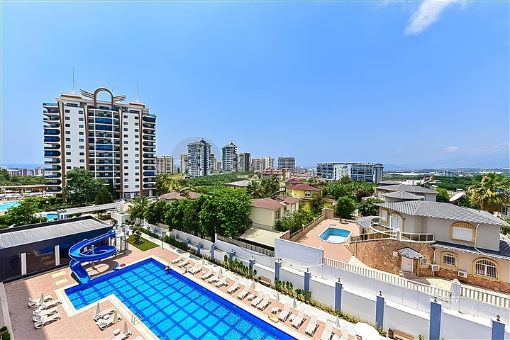 1+1 Wohnung in einem neuen Komplex im Stadtteil Mahmutlar