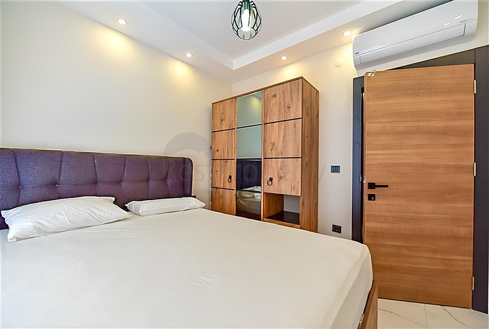 1+1 Wohnung in einem neuen Komplex im Stadtteil Mahmutlar