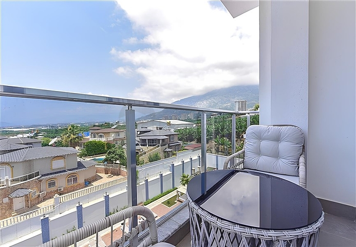 1+1 Wohnung in einem neuen Komplex im Stadtteil Mahmutlar