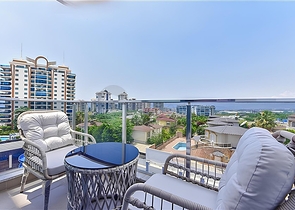 1+1 Wohnung in einem neuen Komplex im Stadtteil Mahmutlar