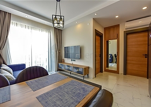 1+1 Wohnung in einem neuen Komplex im Stadtteil Mahmutlar