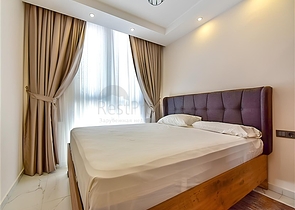 1+1 Wohnung in einem neuen Komplex im Stadtteil Mahmutlar