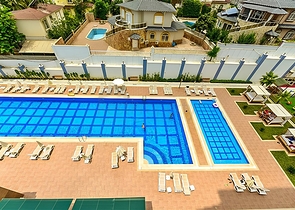 1+1 Wohnung in einem neuen Komplex im Stadtteil Mahmutlar