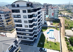 1+1 Wohnung im Stadtteil Avsallar