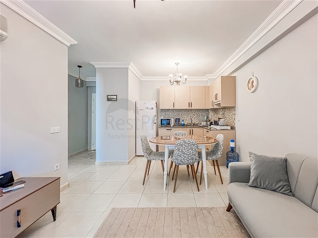 1+1 Wohnung im Stadtteil Mahmutlar, 250 m vom Meer entfernt