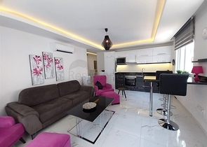 2+1 möblierte Wohnung im Stadtteil Mahmutlar