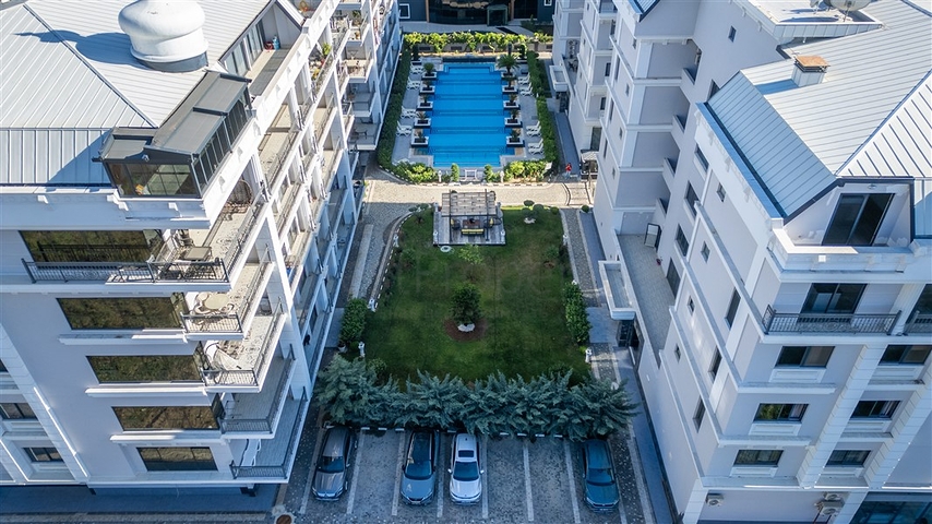 Wohnung 2+1 50 m vom Meer entfernt im Stadtteil Kargicak