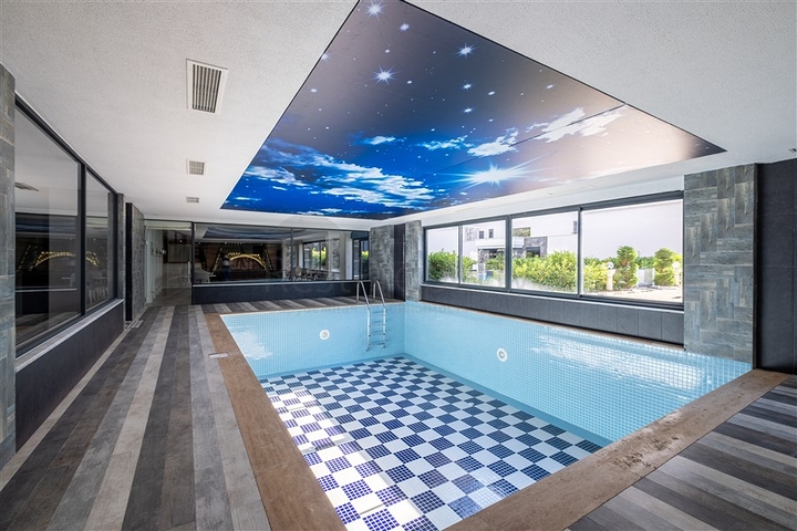 Wohnung 2+1 50 m vom Meer entfernt im Stadtteil Kargicak