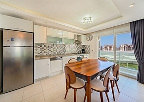 2+1 Wohnung in einem Komplex mit Hotelinfrastruktur im Bezirk Avsallar