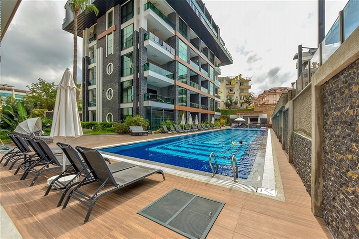 Wohnung 2+1 in einem Luxus-LCD im Stadtteil Oba