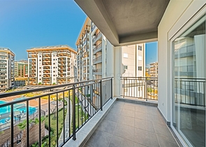 Dreizimmerwohnung im neuen Avsallar-Komplex