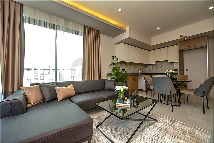 Voll ausgestattete 1+1-Wohnung in der Nähe von Kleopatra Beach