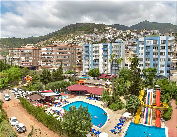 Voll ausgestattete 1+1-Wohnung in der Nähe von Kleopatra Beach