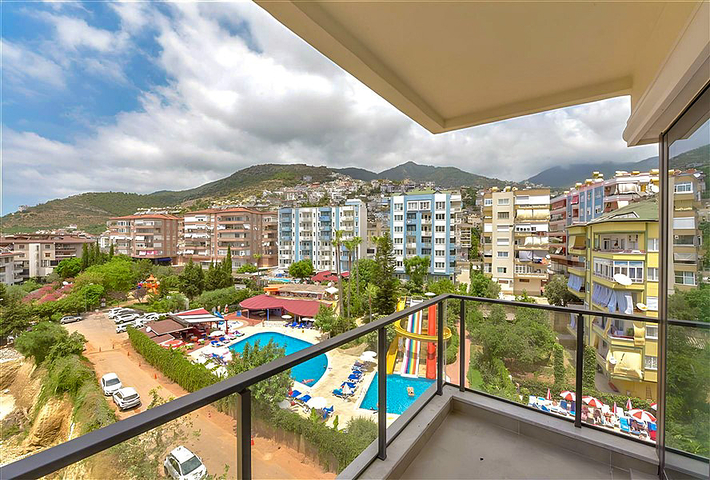 Voll ausgestattete 1+1-Wohnung in der Nähe von Kleopatra Beach