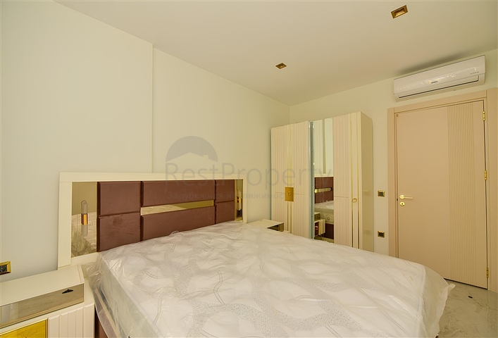 1+1 Wohnung in einem Premium-Komplex im Zentrum von Alanya 