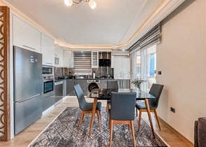 Möblierte 2+1-Wohnung in Mahmutlar