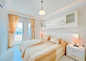 2+1 Wohnung mit Meerblick im Stadtteil Mahmutlar