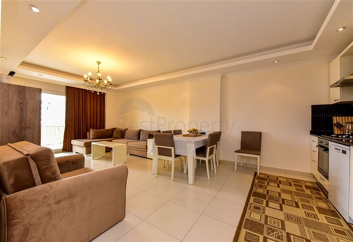 Möblierte Wohnung 1+1 in Avsallar/Alanya