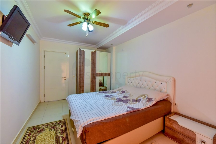 Möblierte Wohnung 1+1 in Avsallar/Alanya