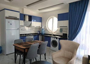 1+1 möblierte Wohnung in Mahmutlar