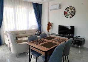 1+1 möblierte Wohnung in Mahmutlar