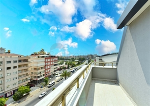 Wohnung 3+1 in der Nähe von Kleopatra Beach, 600 m vom Meer entfernt