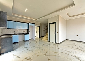 Wohnung 3+1 in der Nähe von Kleopatra Beach, 600 m vom Meer entfernt