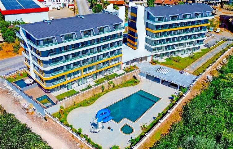 1+1 Wohnung in einem neuen Komplex im Bezirk Oba