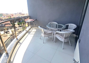 Dreizimmerwohnung 700 m vom Kleopatra-Strand entfernt