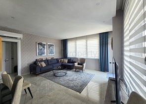 Dreizimmerwohnung 700 m vom Kleopatra-Strand entfernt