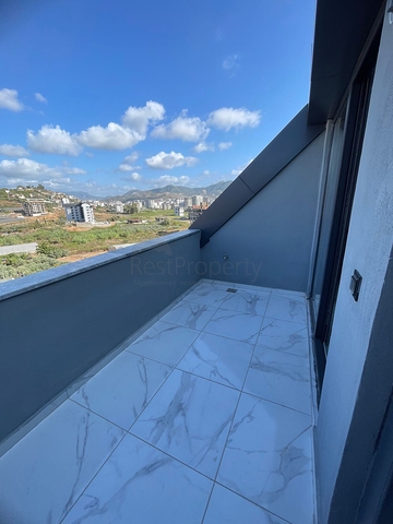 Möblierte Dreizimmerwohnung in einem neuen Haus im Stadtteil Gazipasa