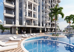 1+1 Wohnung im Stadtteil Avsallar zu einem attraktiven Preis 