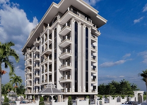 1+1 Wohnung im Stadtteil Avsallar zu einem attraktiven Preis 