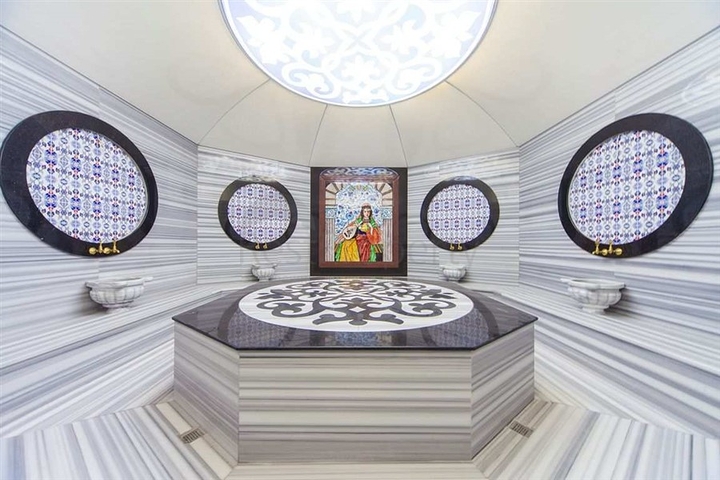 Möblierte 2+1-Wohnung mit Meerblick im Stadtteil Kargicak