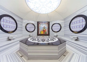 Möblierte 2+1-Wohnung mit Meerblick im Stadtteil Kargicak