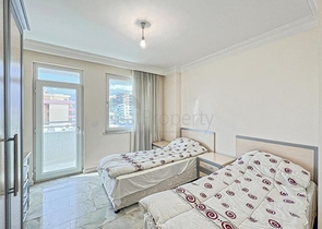 Möblierte Wohnung 2+1 150 m vom Meer entfernt