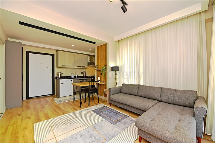 Wohnungen für neues Leben in der neuen Wohnanlage von Gazipasi