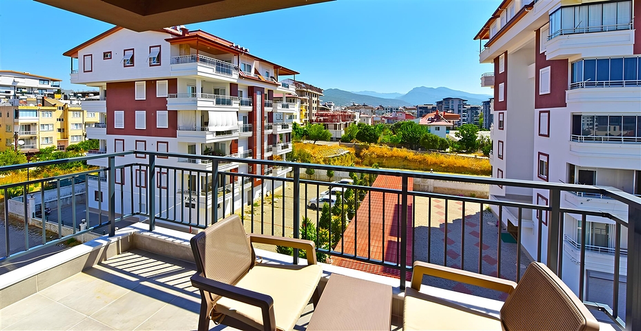 Wohnungen für neues Leben in der neuen Wohnanlage von Gazipasi