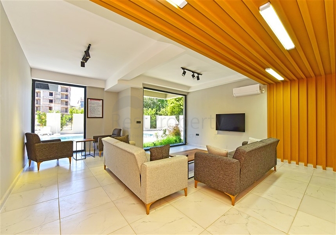 Wohnungen für neues Leben in der neuen Wohnanlage von Gazipasi