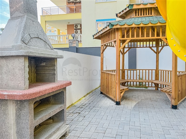 Zweizimmerwohnung 200 m vom Meer entfernt im Stadtteil Mahmutlar